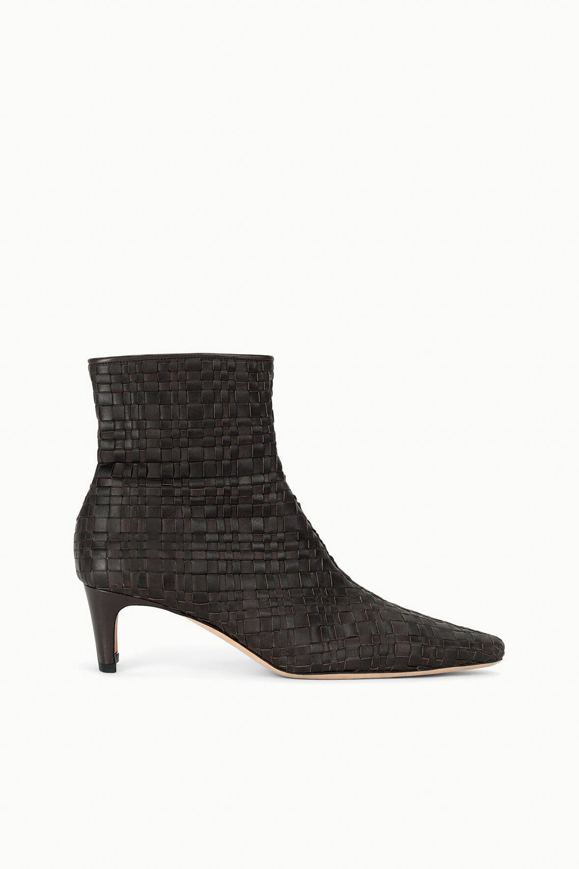 STAUD Shoes Wally Ankle Boot Espresso Woven