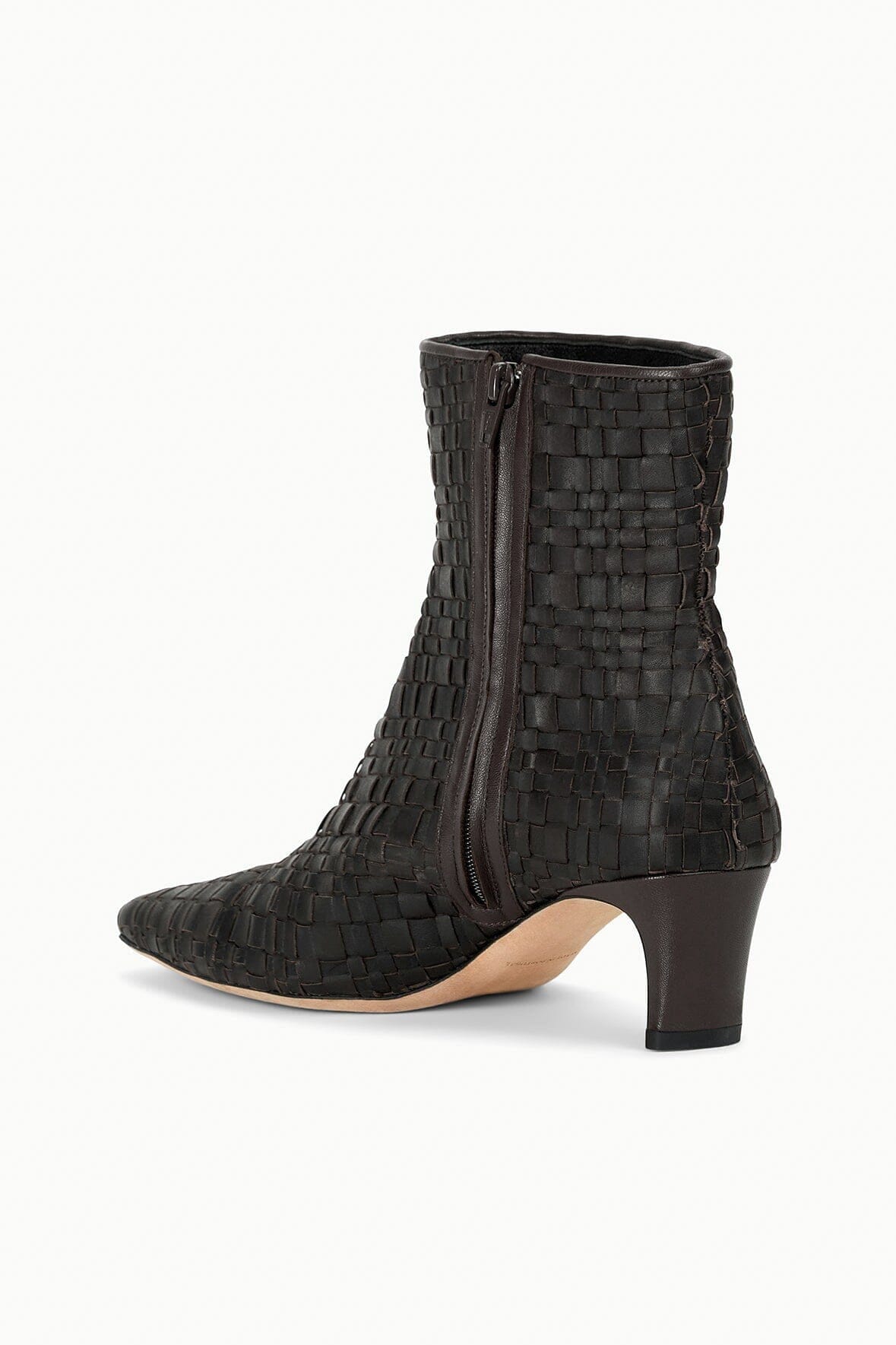 STAUD Shoes Wally Ankle Boot Espresso Woven