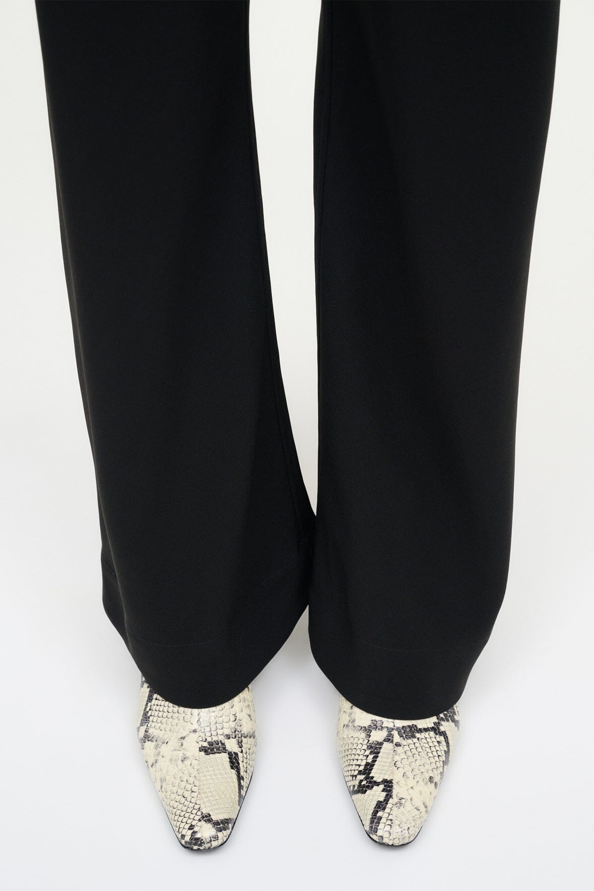 STAUD Shoes Wally Ankle Boot White Snake
