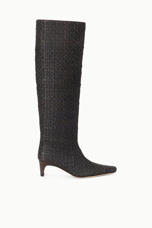 STAUD Shoes Wally Boot Espresso Woven