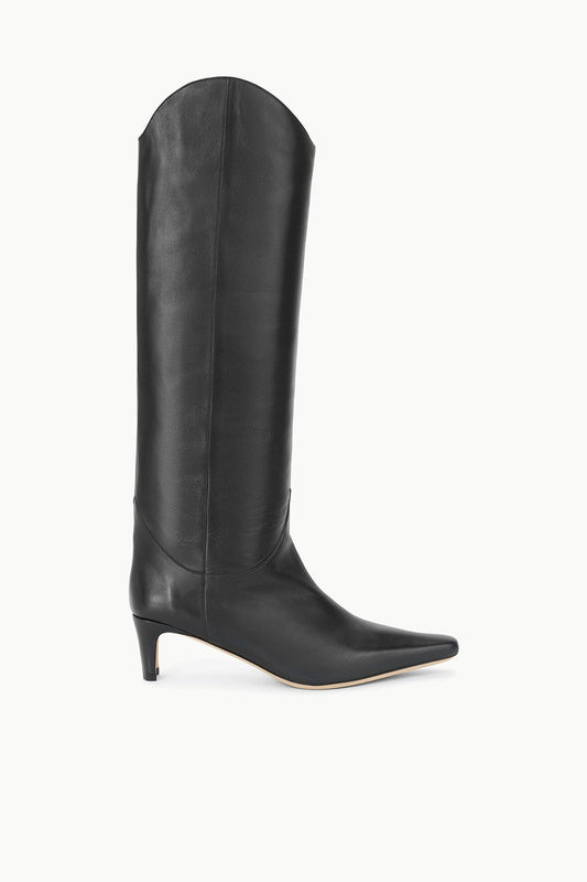 STAUD Shoes Western Wally Boot Black