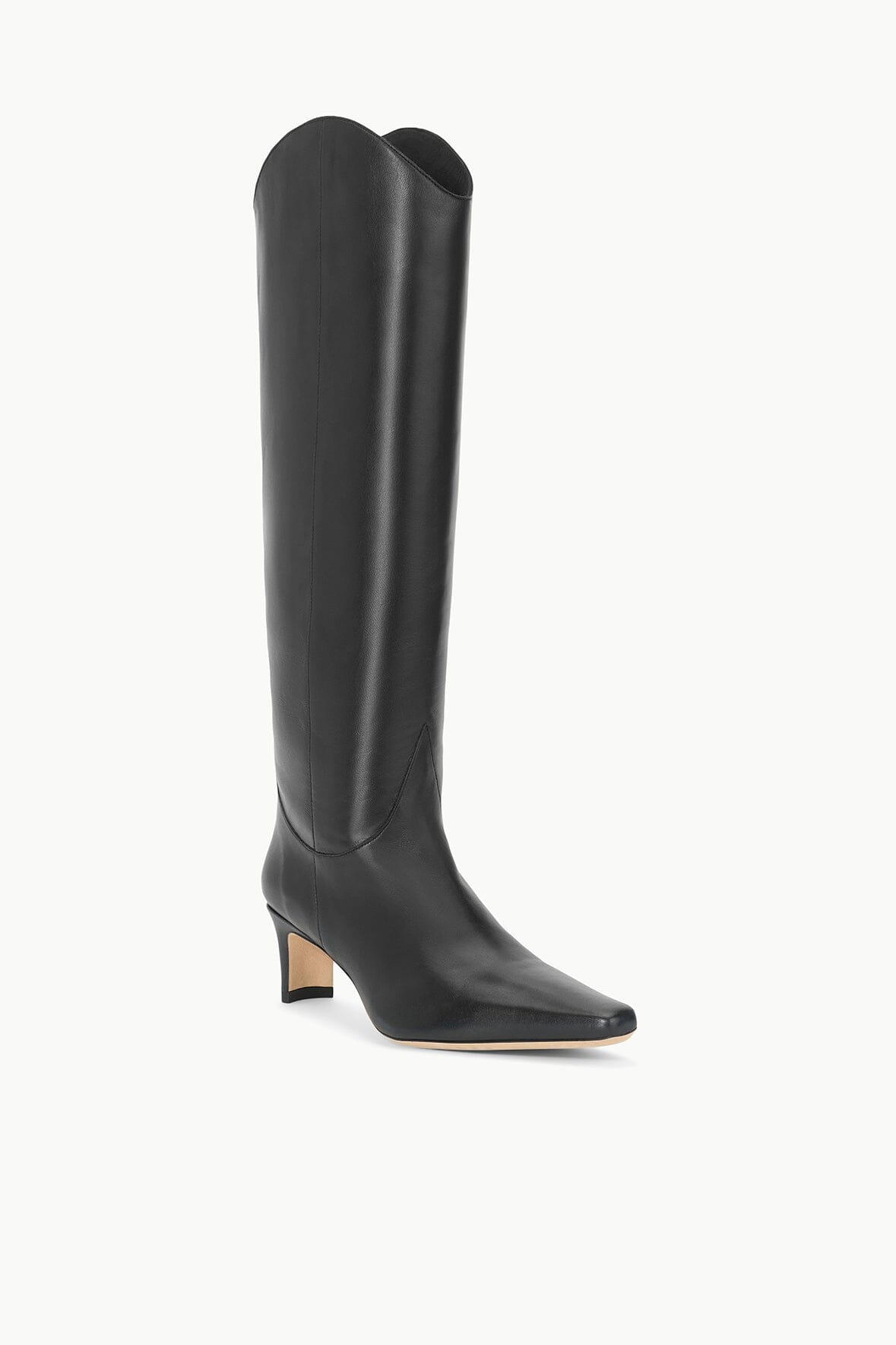 STAUD Shoes Western Wally Boot Black
