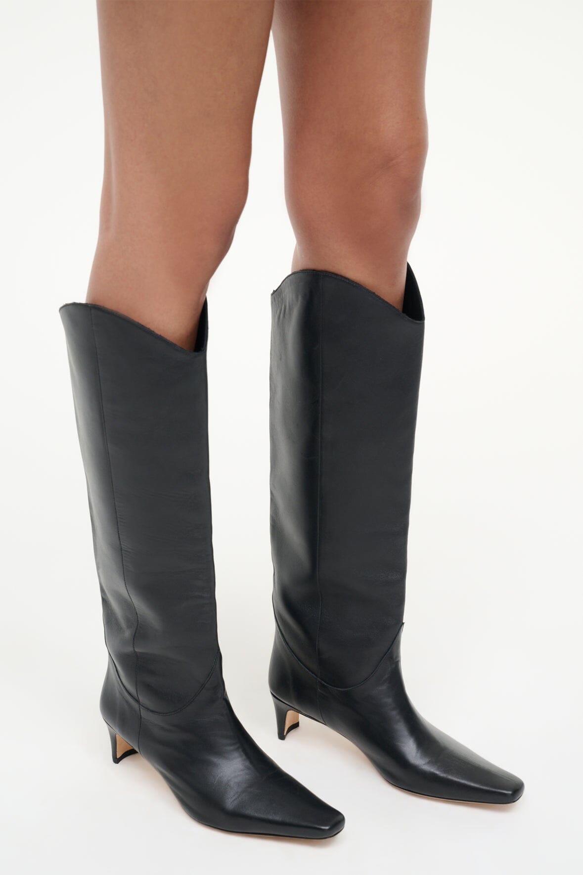 STAUD Shoes Western Wally Boot Black