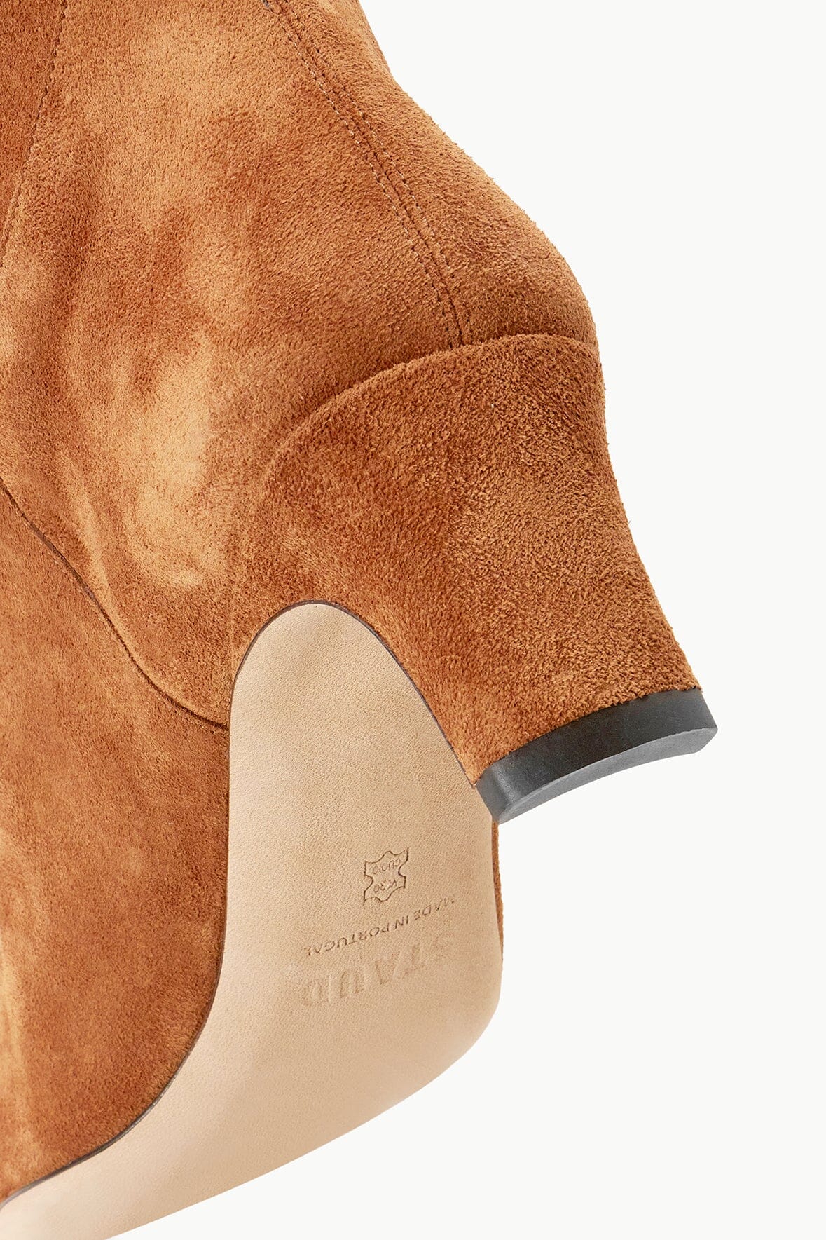 STAUD Shoes Western Wally Boot Tan Suede