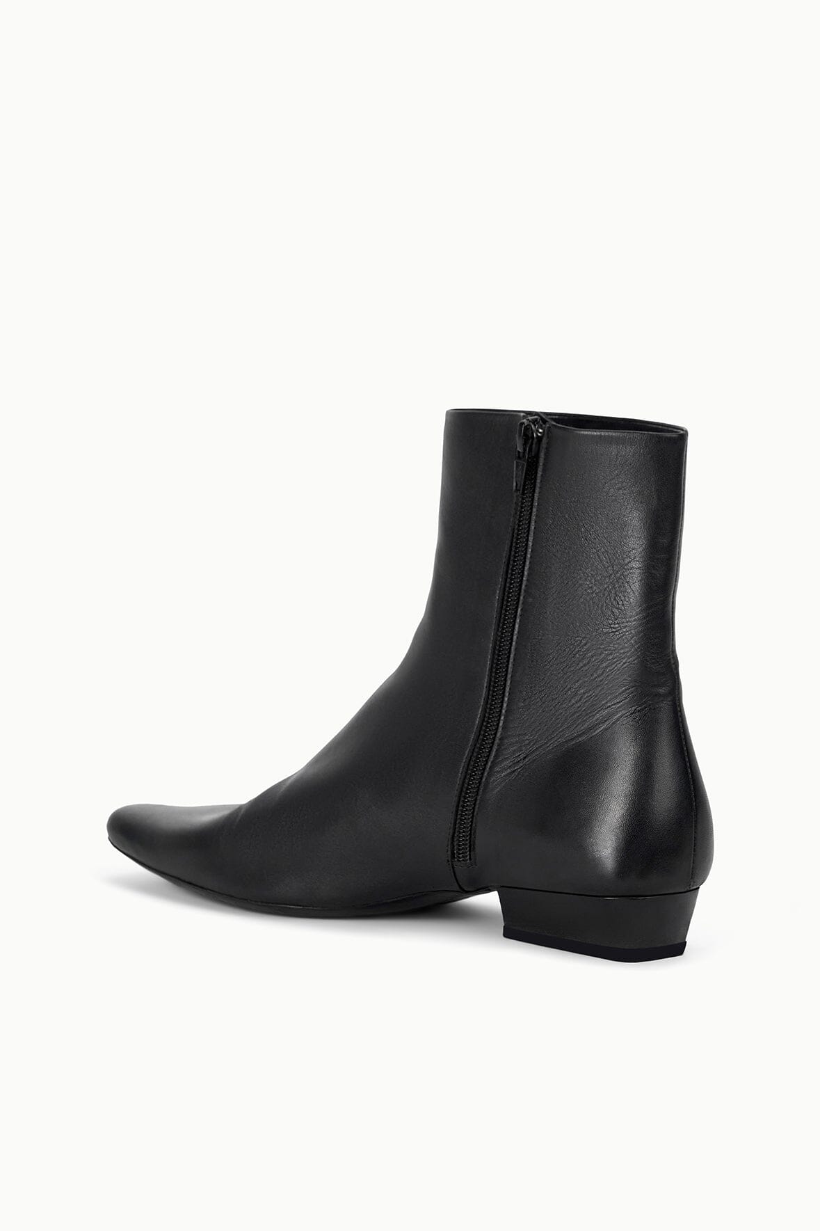 STAUD Shoes Wally Flat Ankle Boot Black