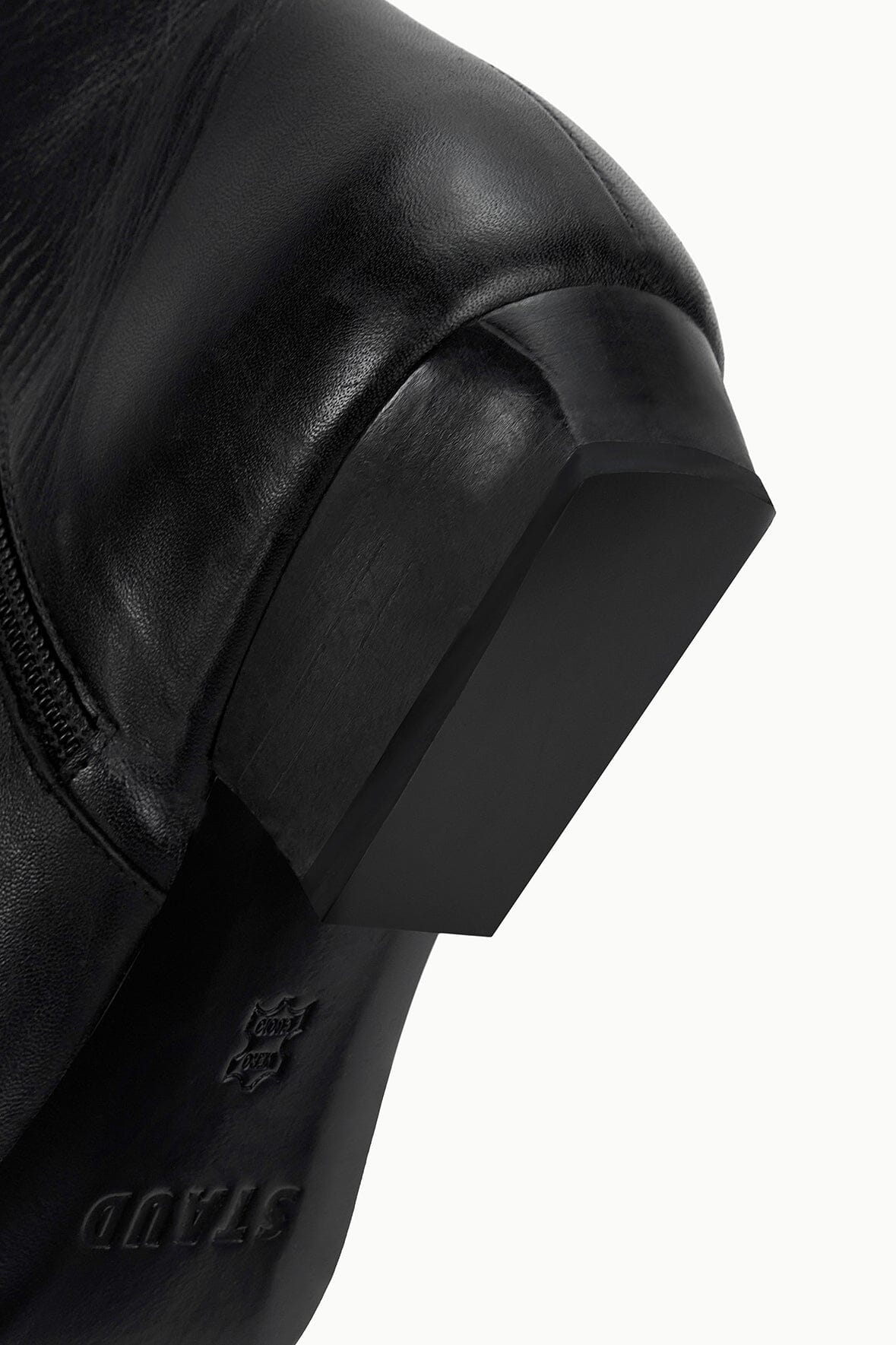 STAUD Shoes Wally Flat Ankle Boot Black