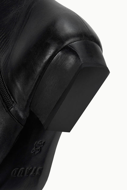 STAUD Shoes Wally Flat Ankle Boot Black