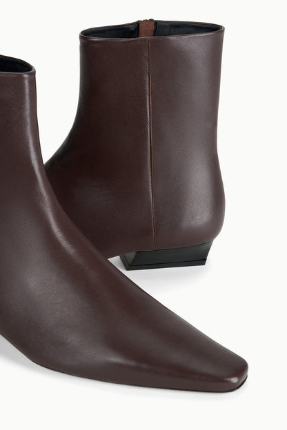 STAUD Shoes Wally Flat Ankle Boot Espresso