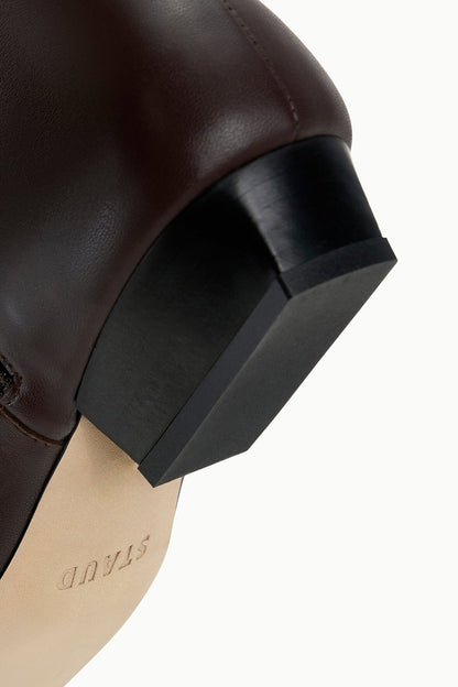 STAUD Shoes Wally Flat Ankle Boot Espresso
