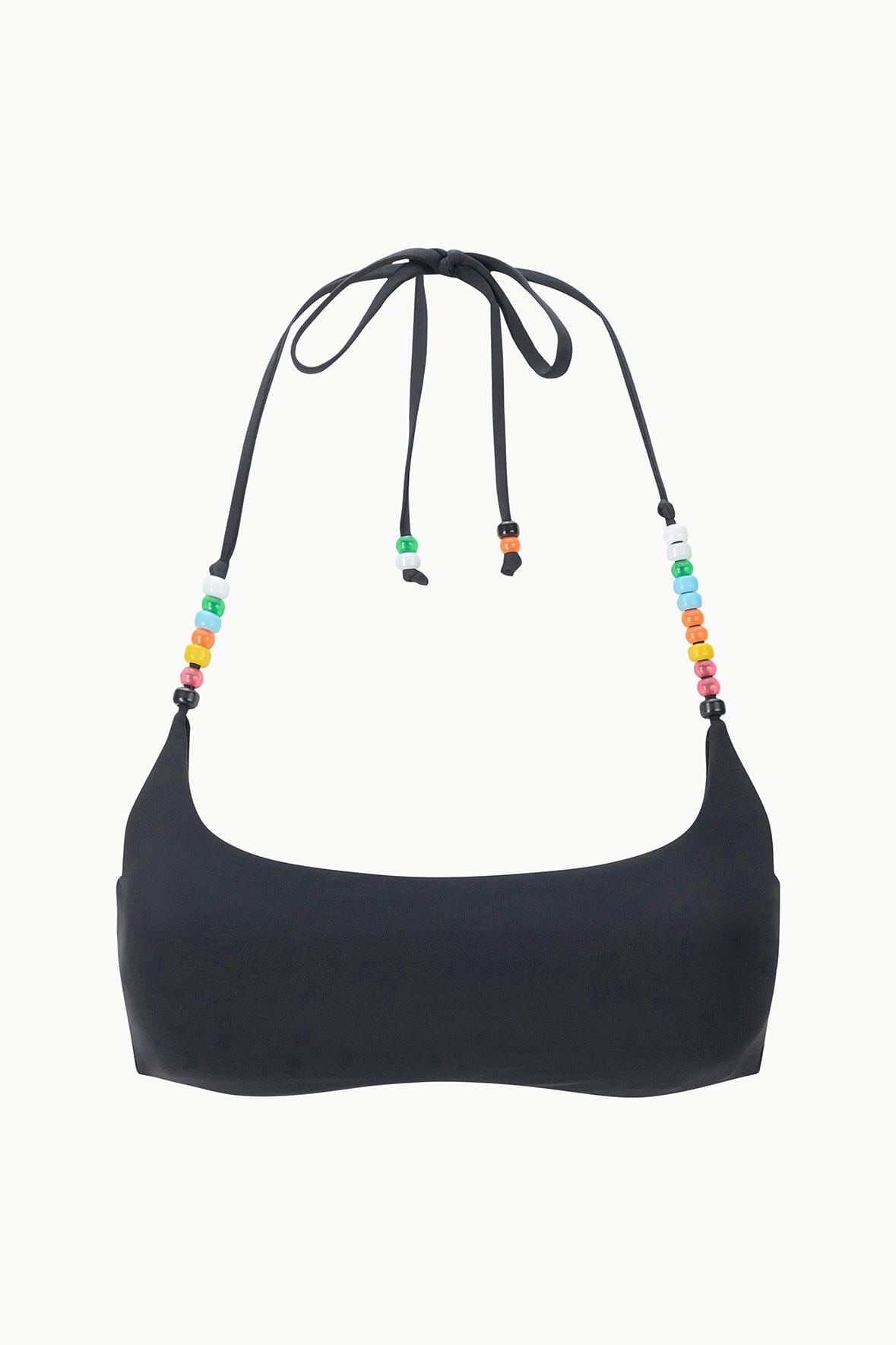 STAUD Swimwear Laird Bikini Top Black