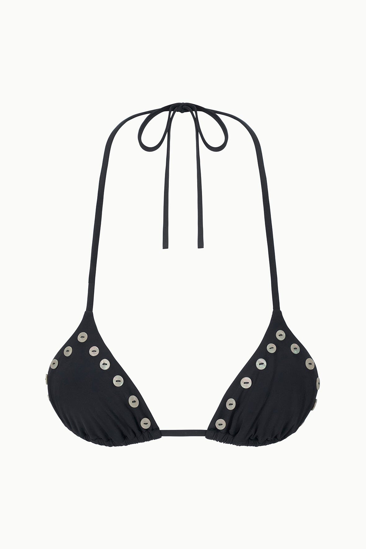 STAUD Swimwear Lido Bikini Top Black