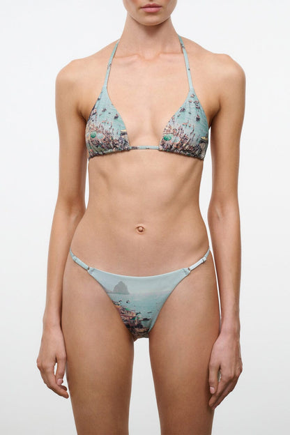 STAUD Swimwear Sisley Bikini Bottom Endless Summer