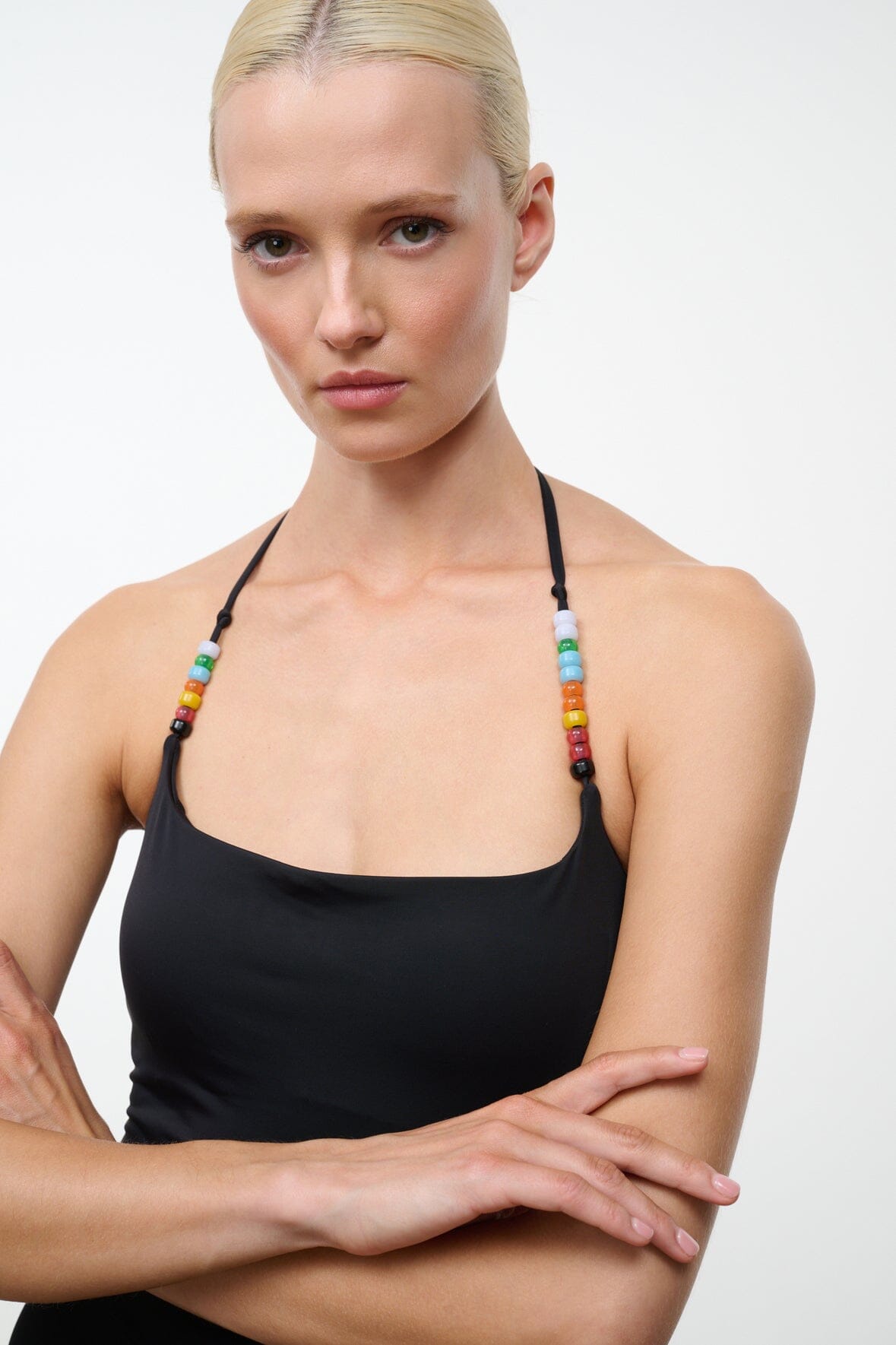 STAUD Swimwear Laird One Piece Black