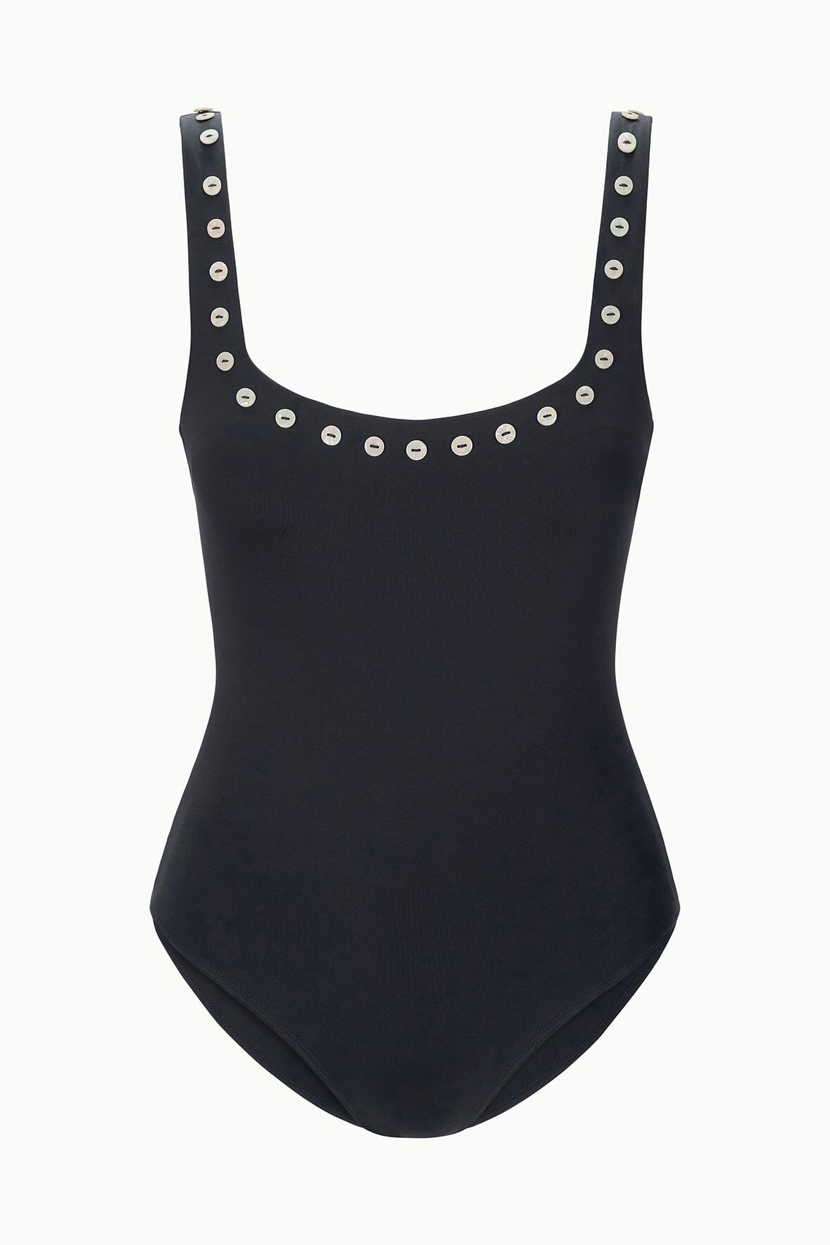 STAUD Swimwear Lea One Piece Black