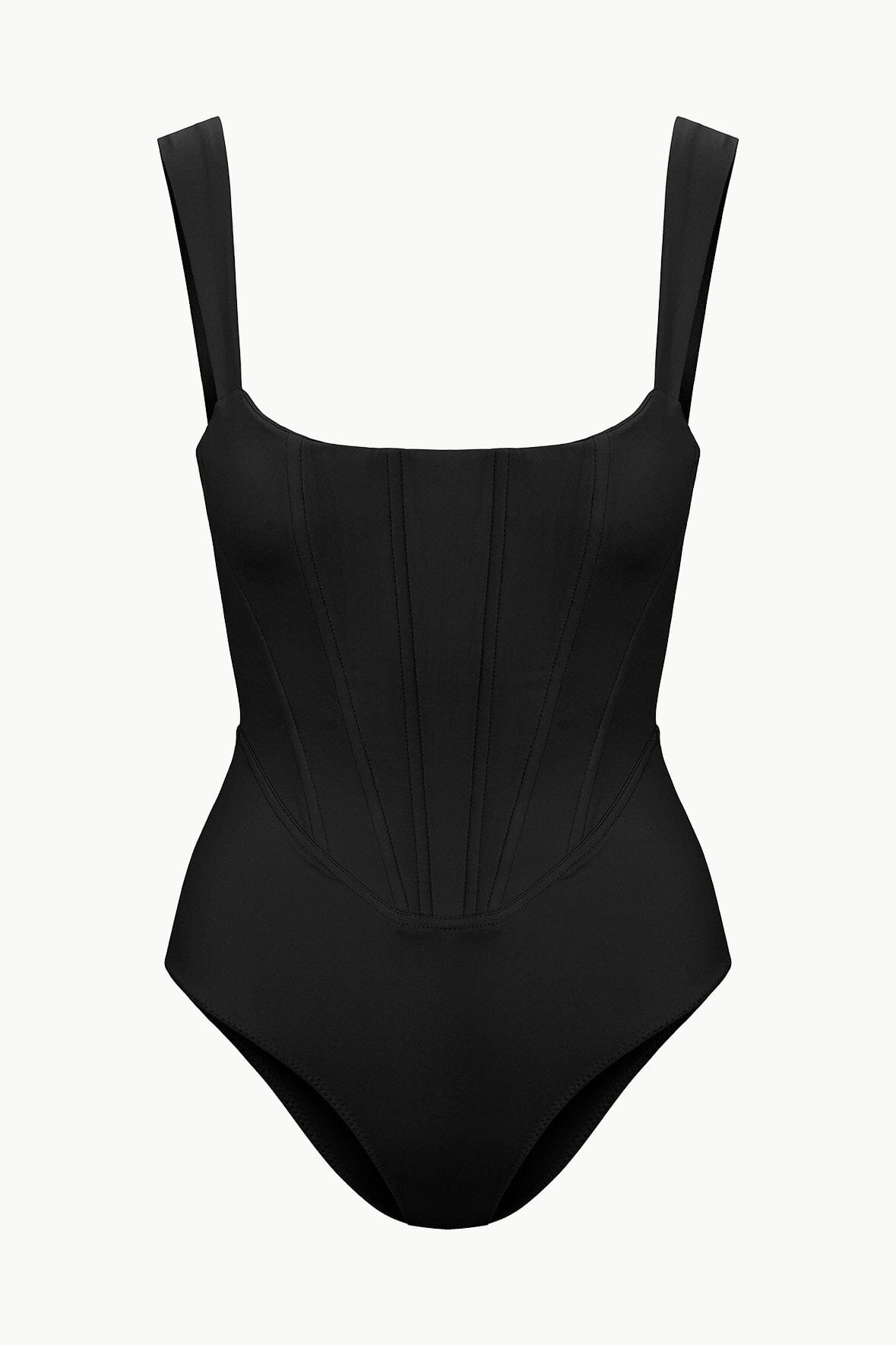 STAUD Swimwear Adelaide One Piece Black 1