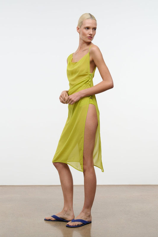 STAUD Swimwear Astaire Top Citron