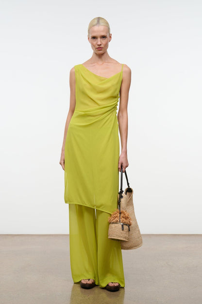STAUD Swimwear Astaire Top Citron