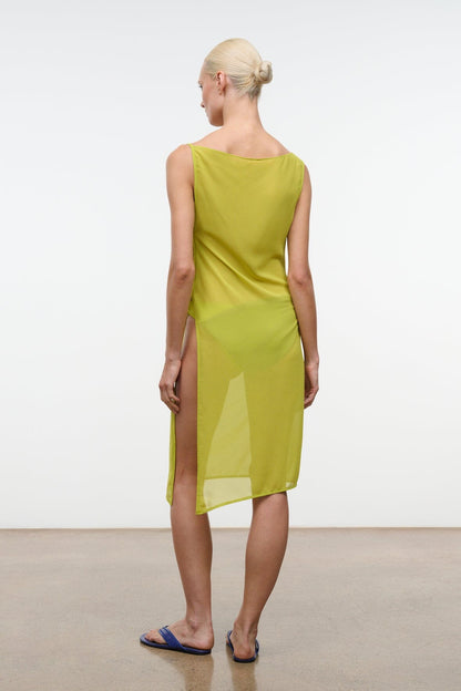 STAUD Swimwear Astaire Top Citron