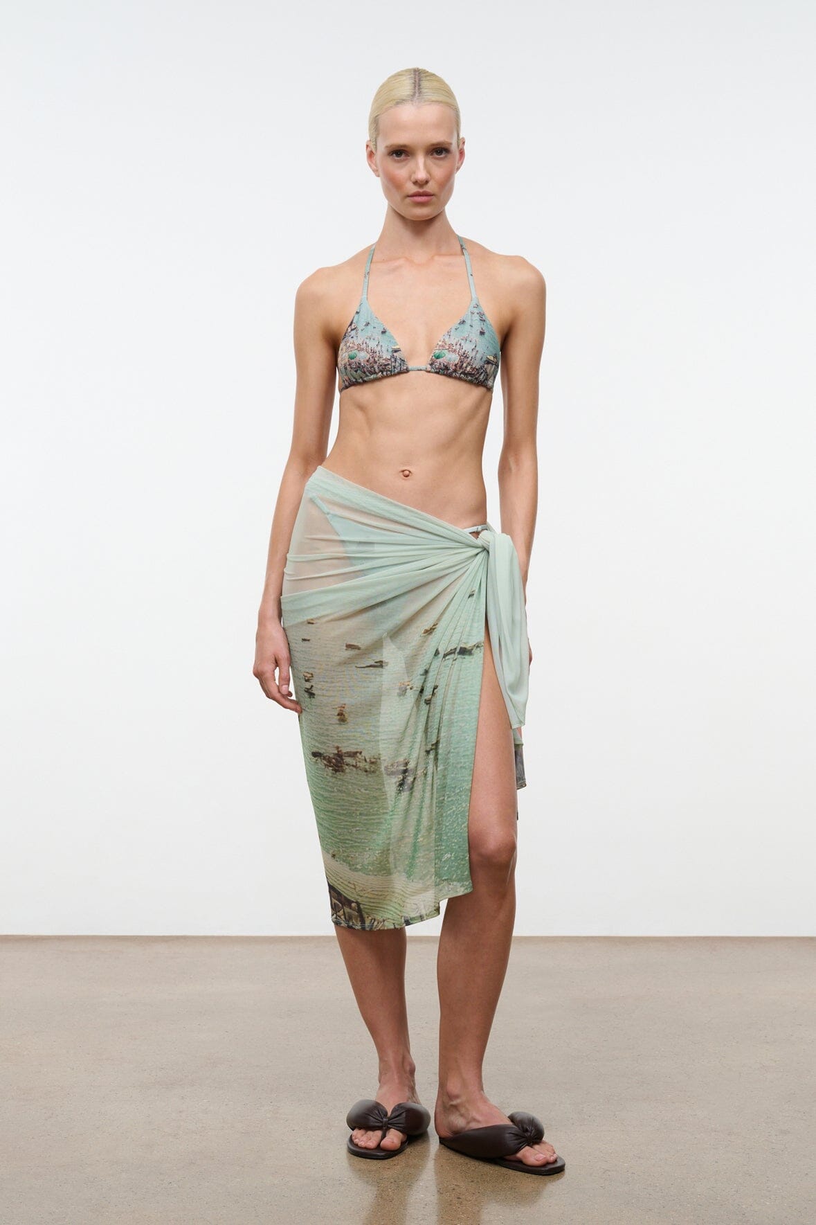 STAUD Swimwear Romee Sarong Endless Summer