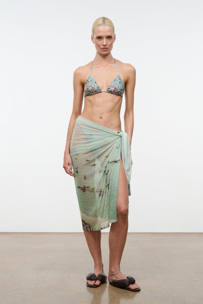 STAUD Swimwear Romee Sarong Endless Summer