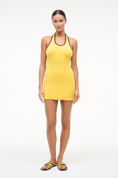 STAUD Swimwear Dara Dress Sunshine