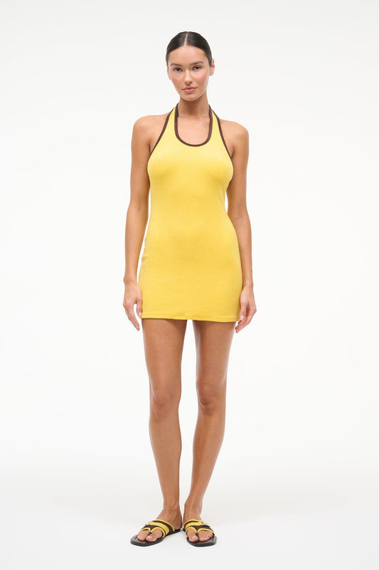STAUD Swimwear Dara Dress Sunshine