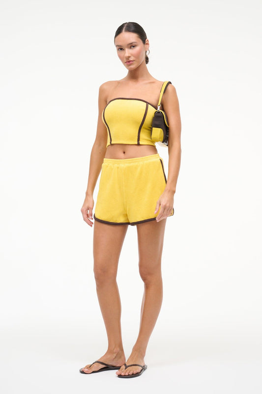 STAUD Swimwear Rove Short Sunshine