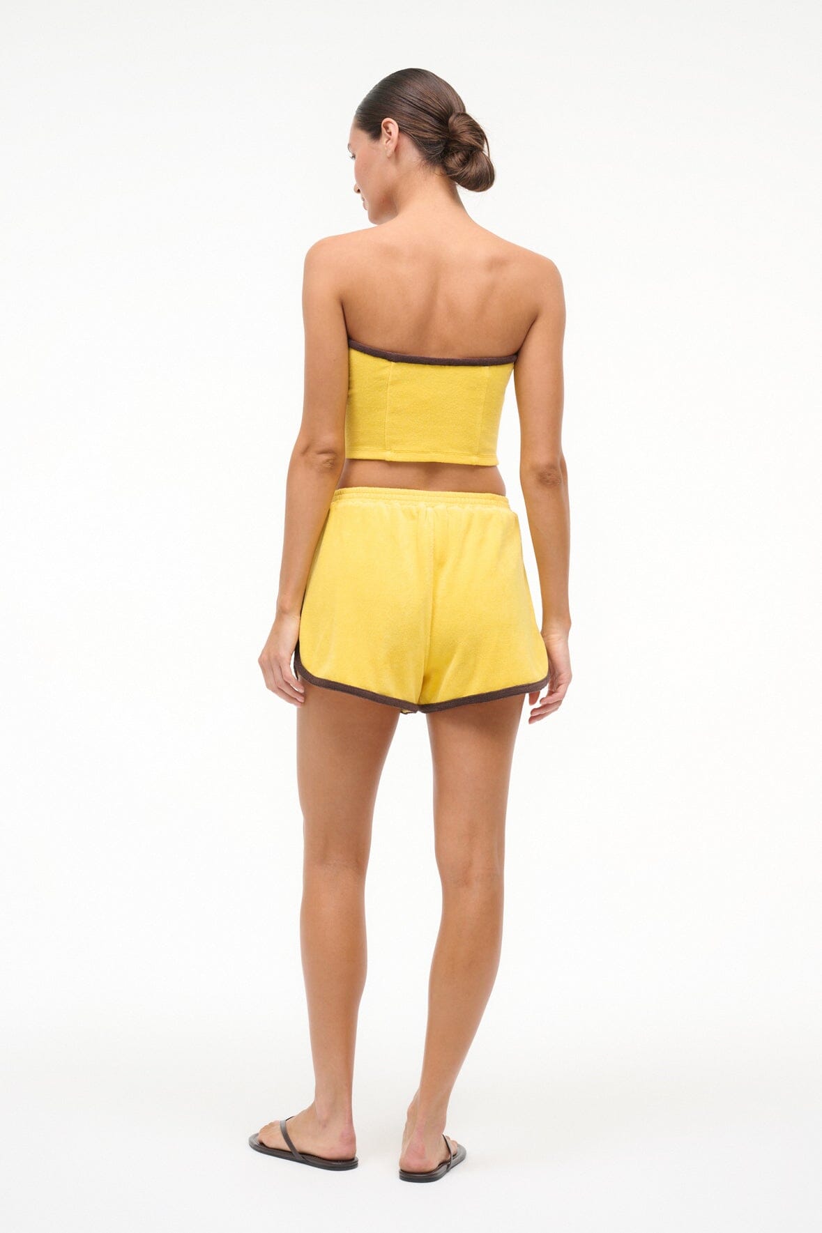 STAUD Swimwear Rove Short Sunshine