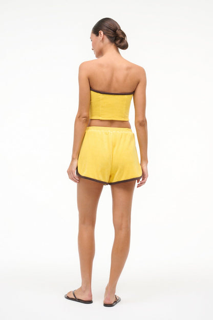 STAUD Swimwear Rove Short Sunshine