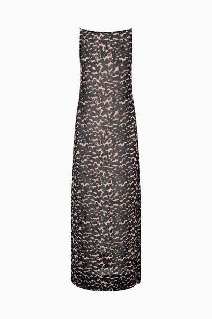 STAUD Swimwear Yuca Dress Tortoise