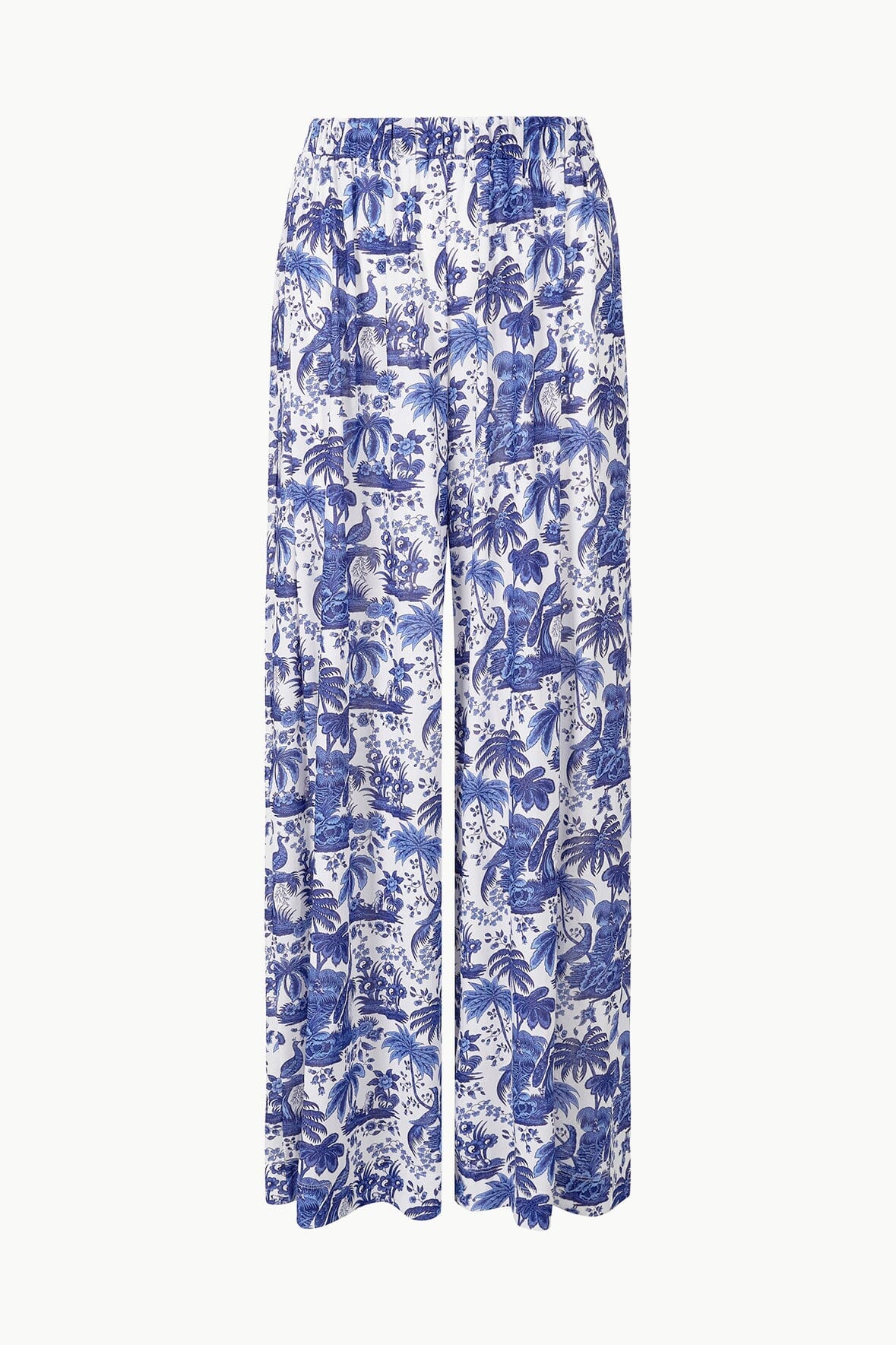 STAUD Swimwear Marza Pant Blue Toile
