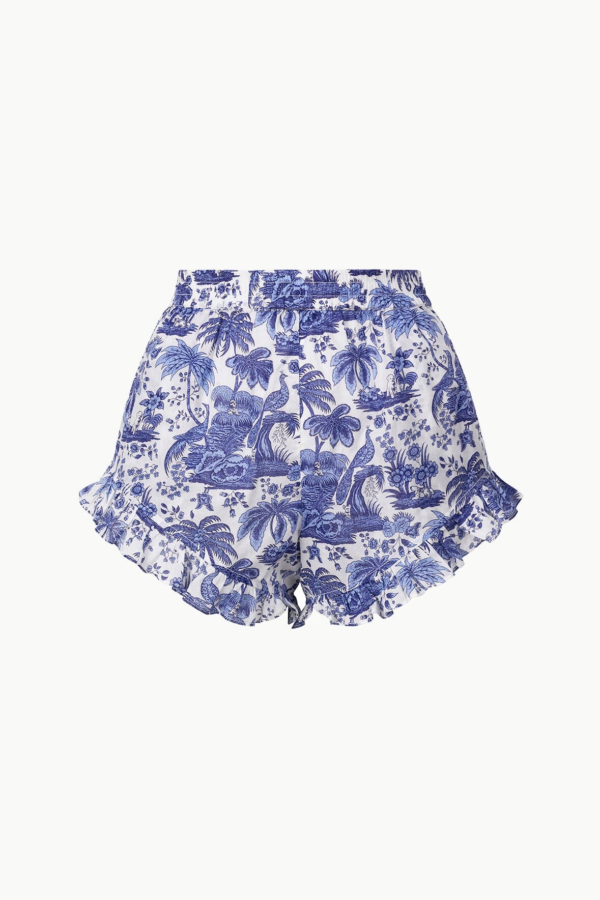 STAUD Swimwear Boyana Short Blue Toile