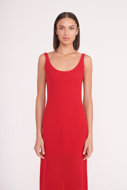 STAUD Swimwear Jessica Dress Ruby