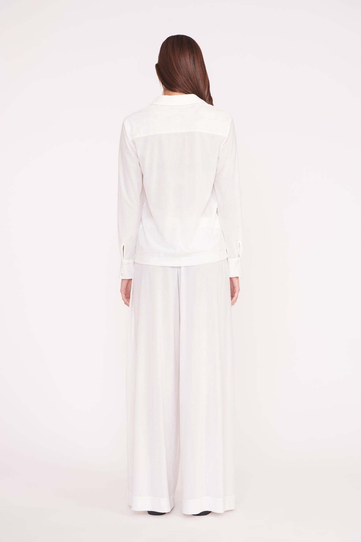 STAUD Swimwear Marza Pant White