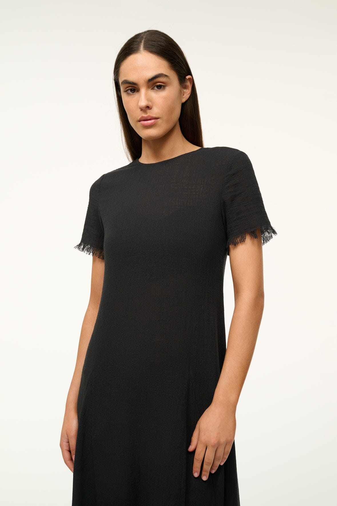 STAUD Swimwear Le Havre Dress Black