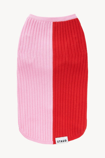 STAUD Pet Pet Shoko Sweater - Poppy Rosebud