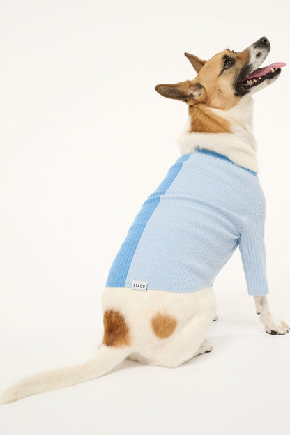 STAUD Pet Pet Shoko Sweater - Periwinkle Multi
