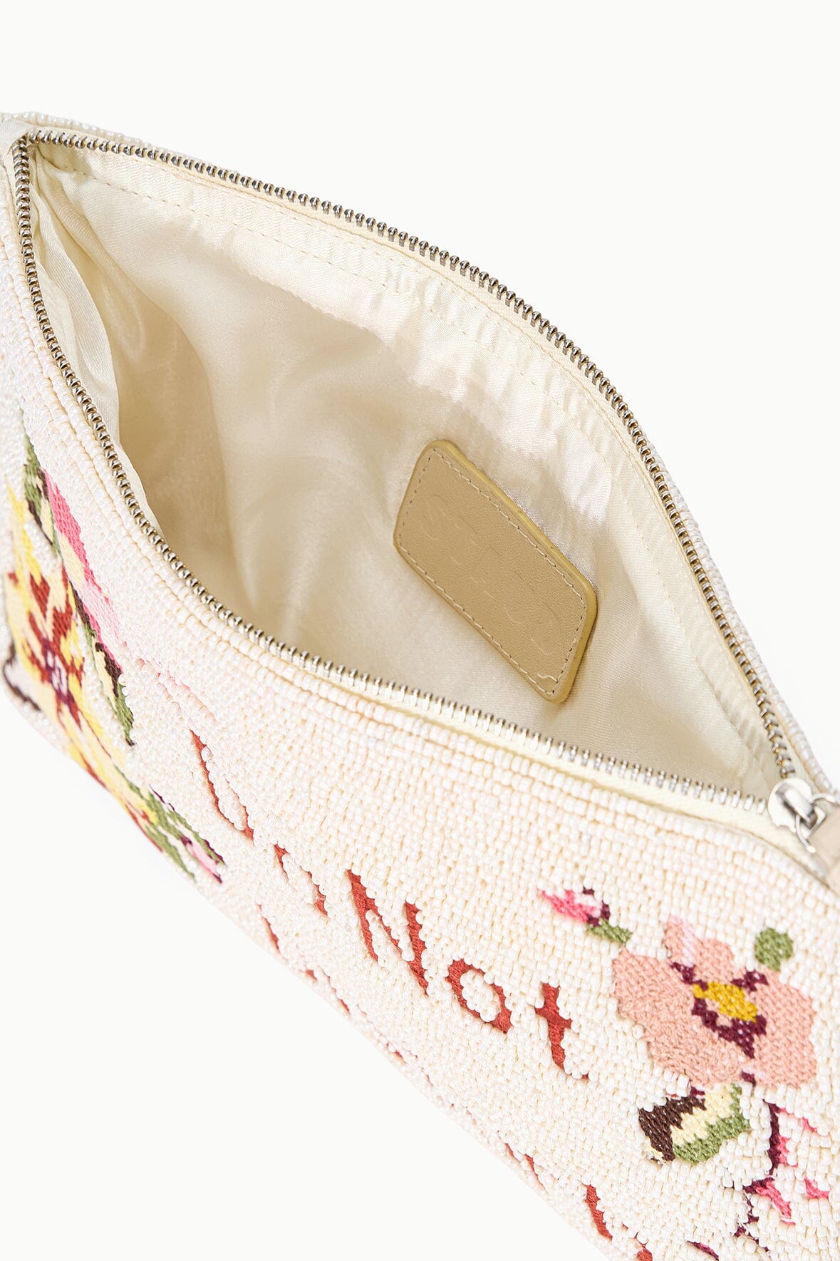 STAUD Accessories|Handbags Tommy Beaded Large Pouch Do Not Disturb