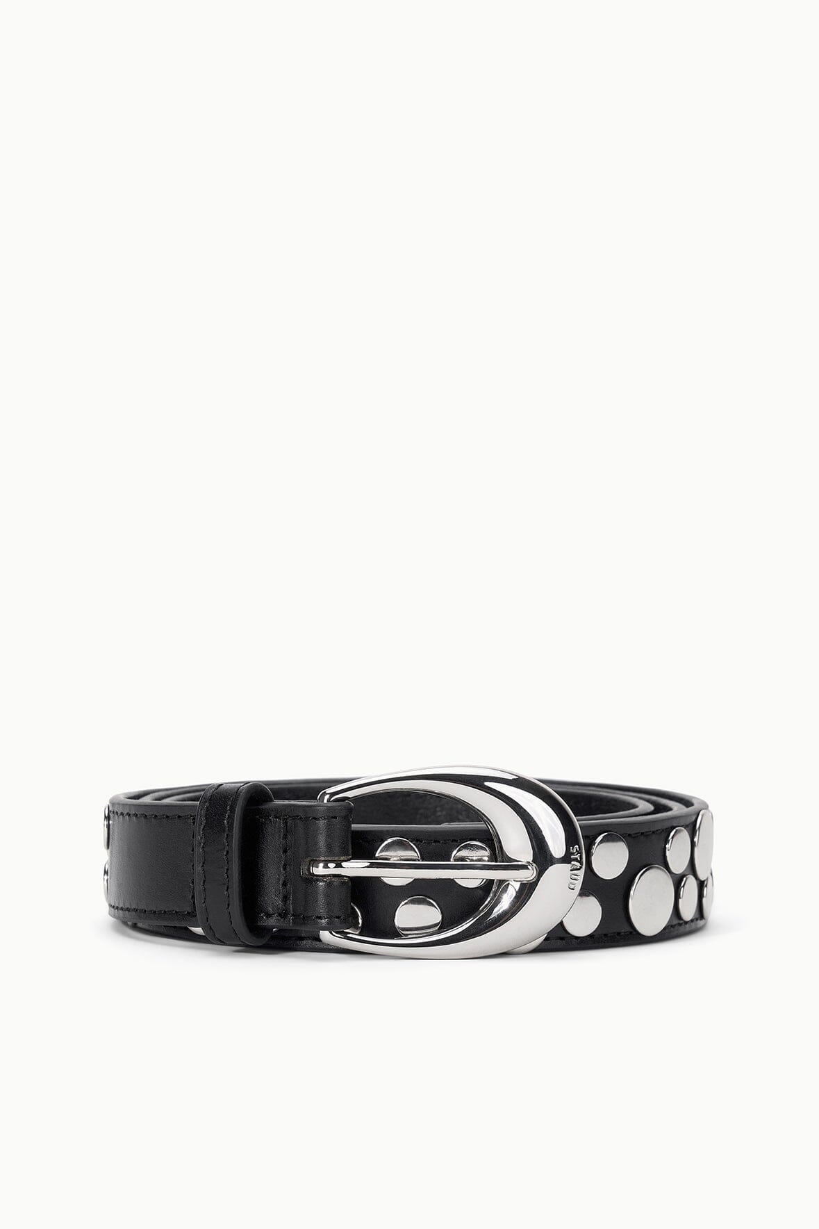 STAUD Accessories Moon Buckle Belt - Rivets