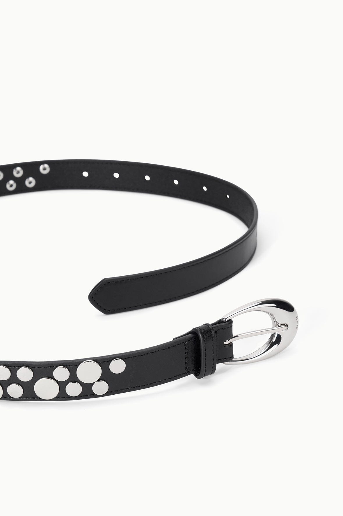 STAUD Accessories Moon Buckle Belt - Rivets