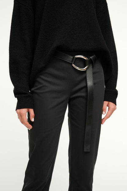 STAUD Accessories 30mm Wrap Belt Black Silver