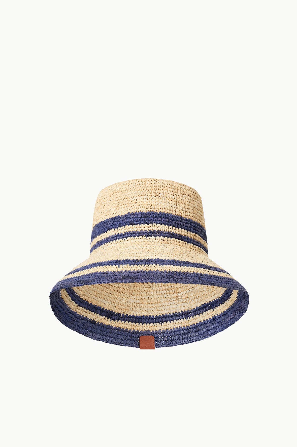 STAUD Accessories Rita Bucket Hat Natural Navy