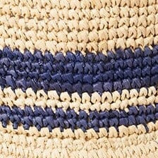 STAUD Accessories Rita Bucket Hat Natural Navy