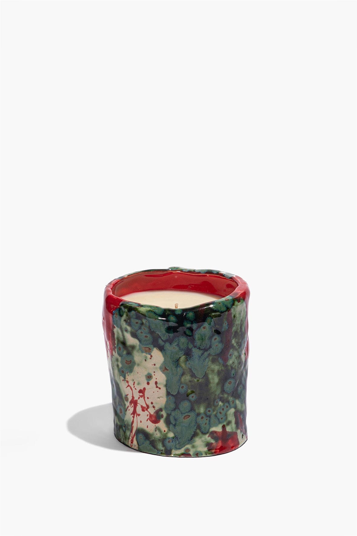 STAUD Home Medium Ceramic Candle Serre