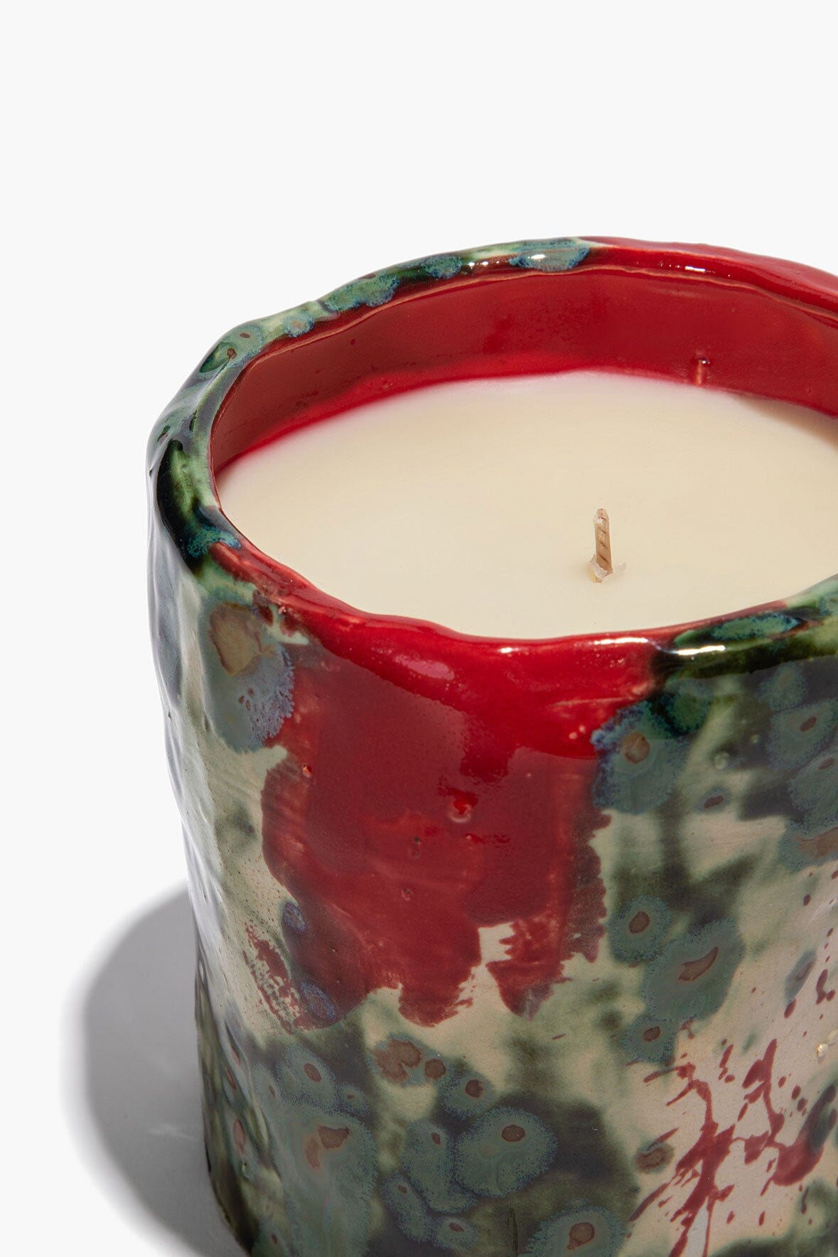 STAUD Home Medium Ceramic Candle Serre