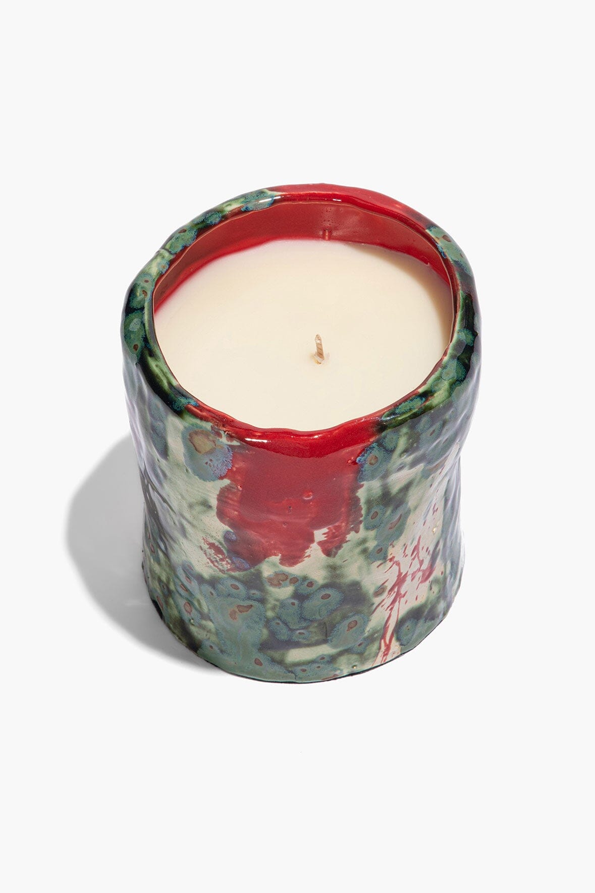 STAUD Home Medium Ceramic Candle Serre