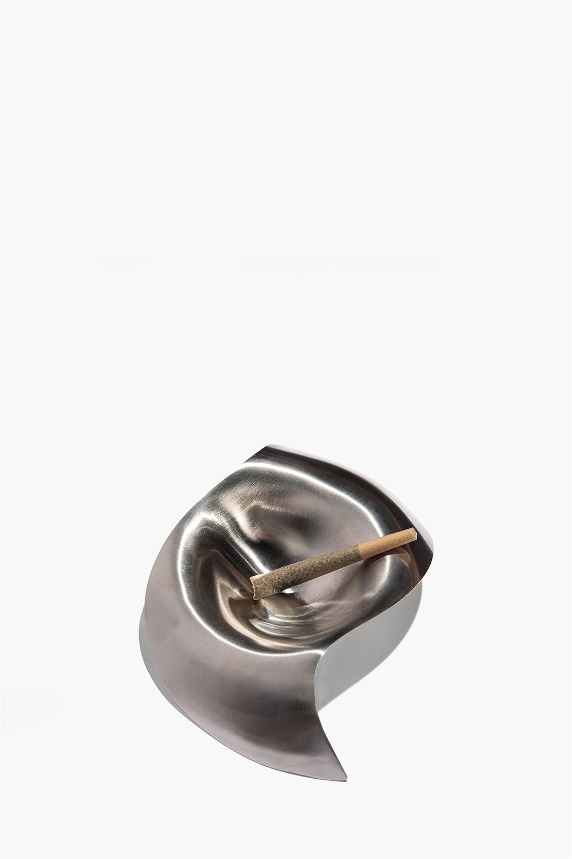 STAUD Home Frank Metal Ashtray Silver