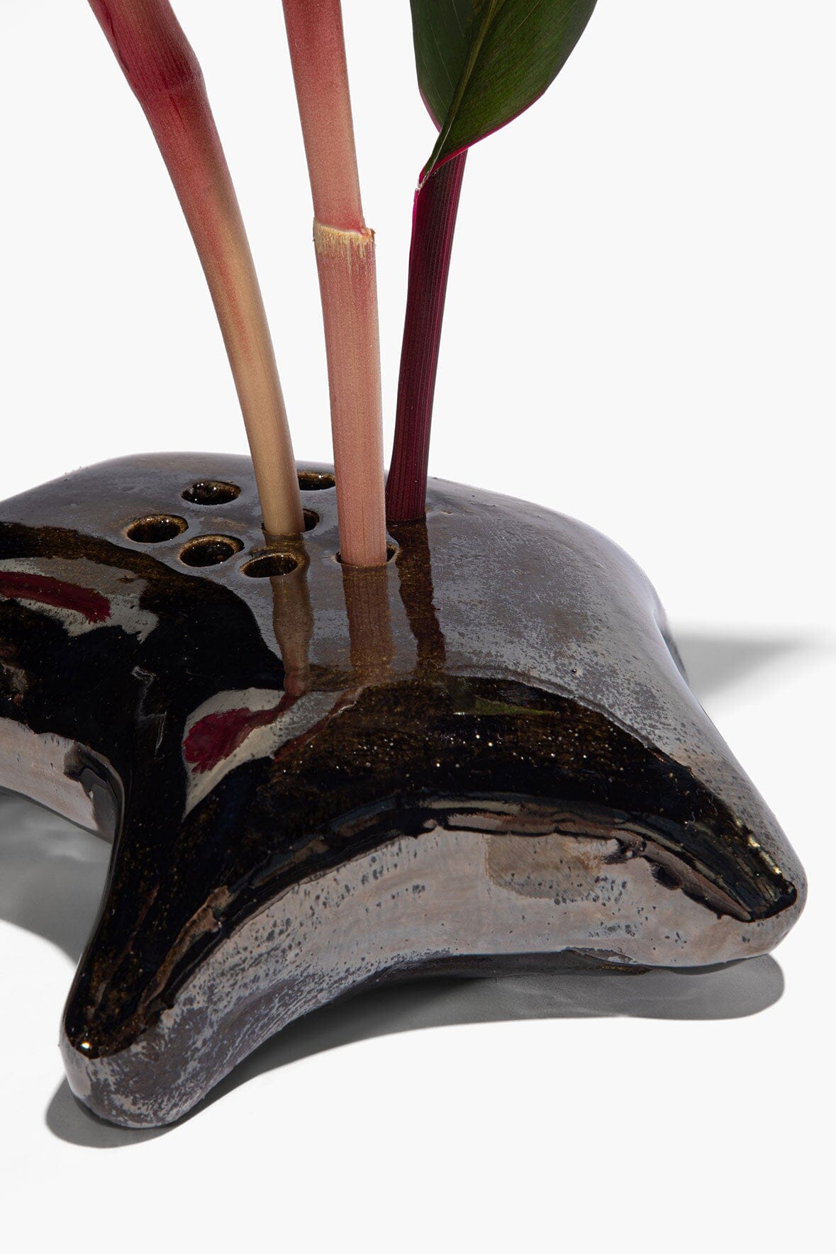 STAUD Home Ceramic Ikebana Metallic Glaze
