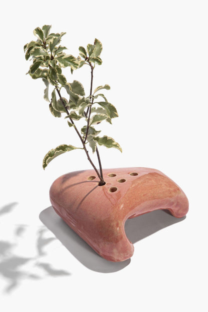 STAUD Home Ceramic Ikebana Pink Glaze