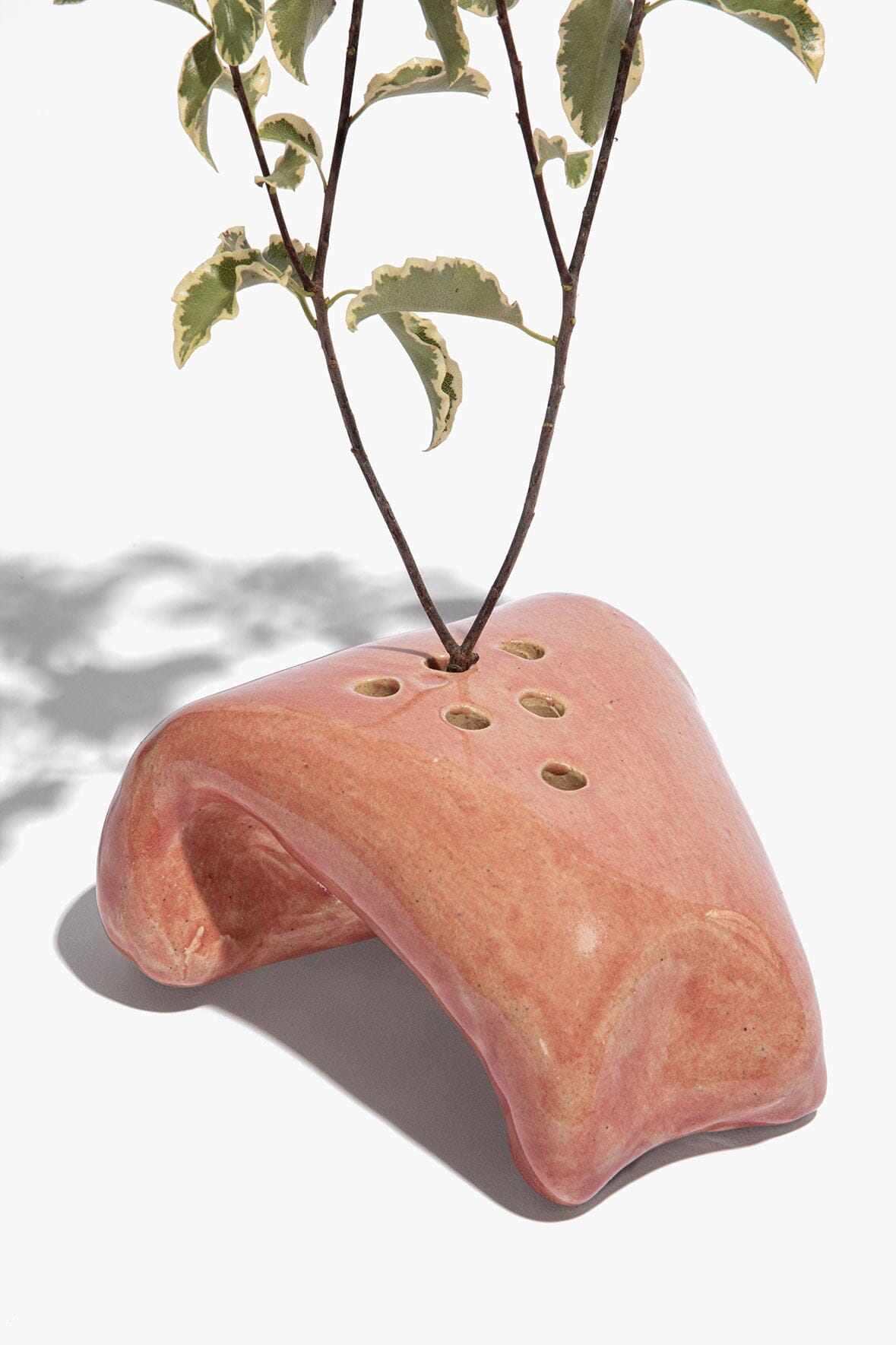 STAUD Home Ceramic Ikebana Pink Glaze